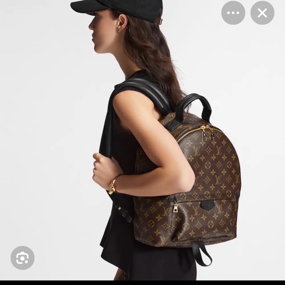 Louis Vuitton Classic Monogram Backpack in Brown